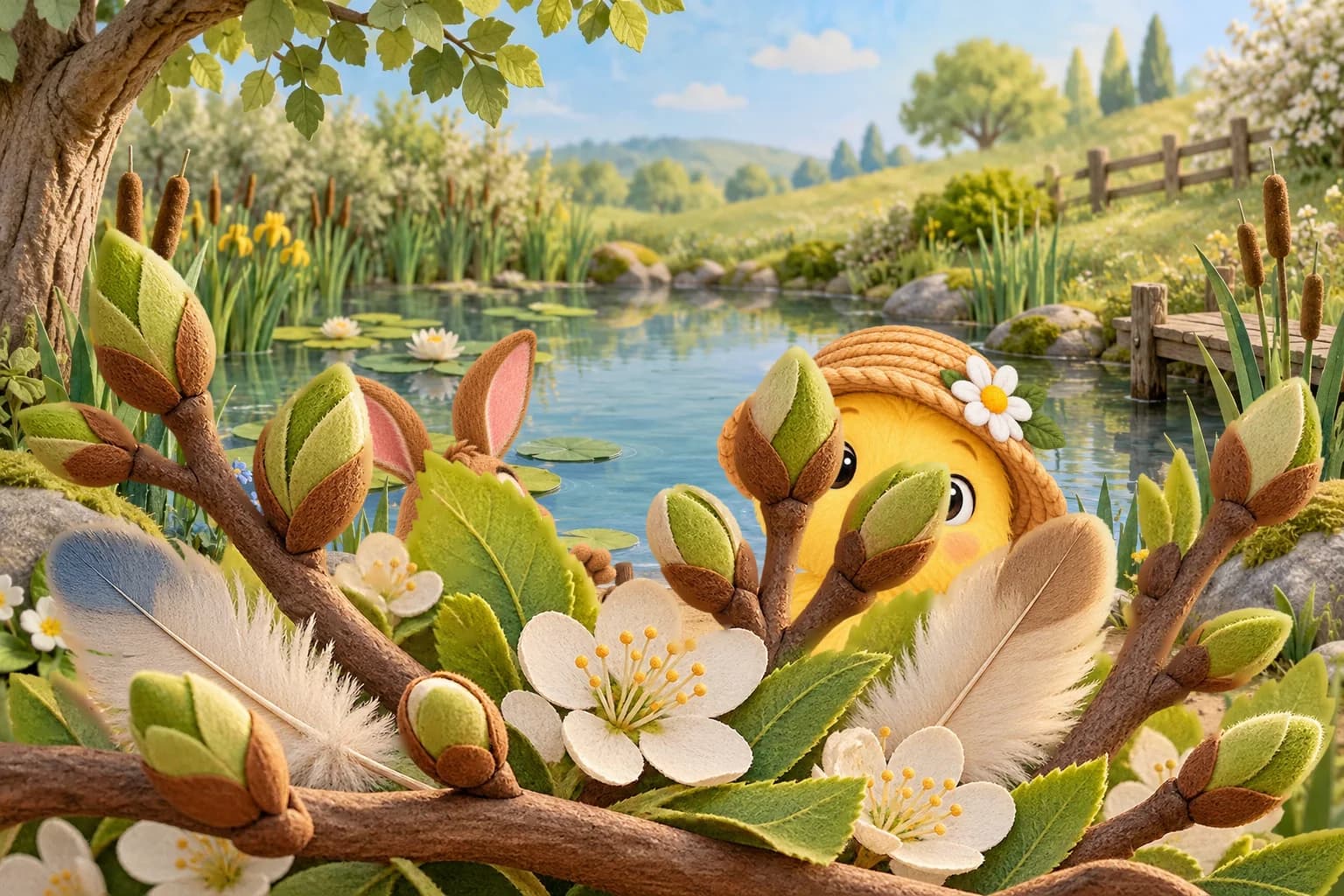 Illustration — Le carillon du vieux poirier, partie 2