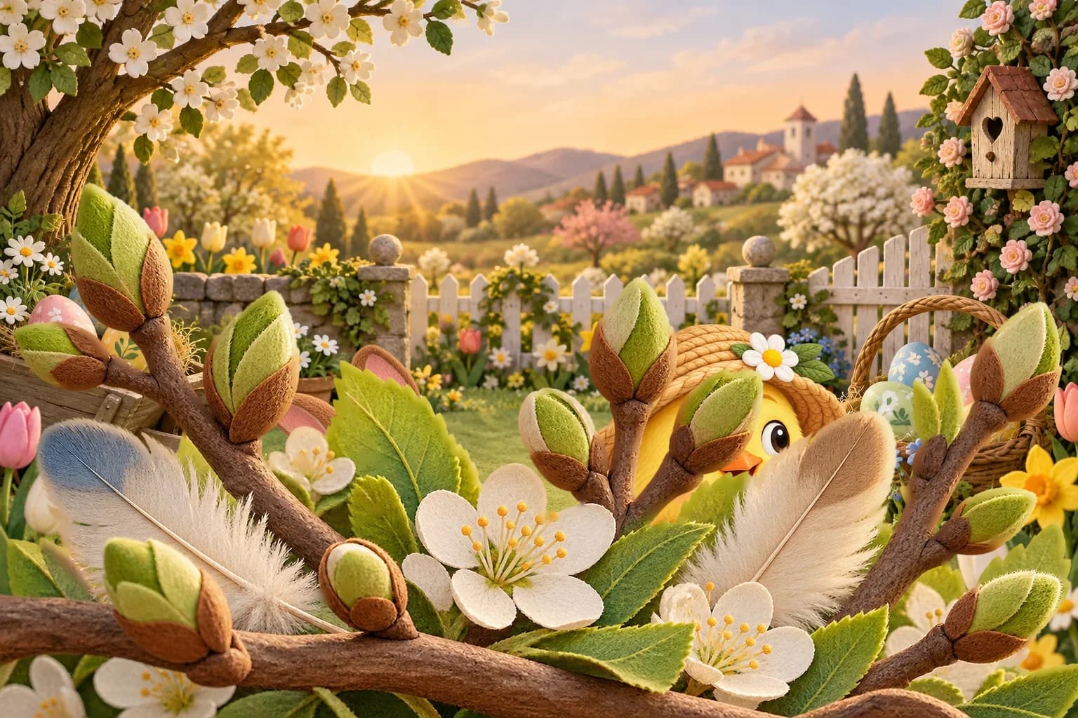 Illustration — Le jardin qui chuchotait sous la rosée, partie 1